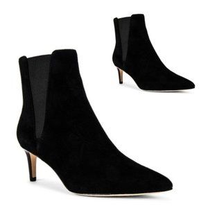 Joie Ralti Suede Ankle Black Booties - 8.5